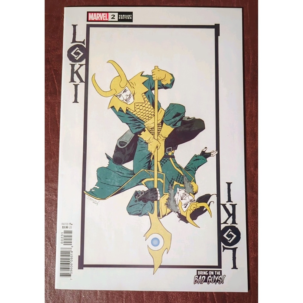 Loki‎ #2 Variant Edition Marvel Comics 2019 "Bring On the Bad Guys" CoverNM